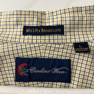80’s 2-ply broadcloth Eddie Bauer long sleeve button down